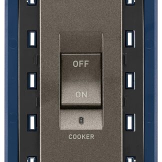 VIW19019.CK.M Interruttore 2P 45A COOKER 5M Metal