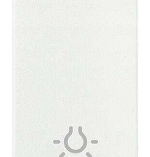 VIW19021.L.B Tasto 1M simbolo luce bianco