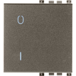 VIW19022.99.M Tasto 2M simbolo O I Metal