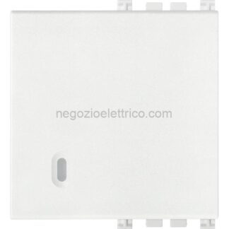 VIW19022.AB.B Tasto 2M antibatterico bianco
