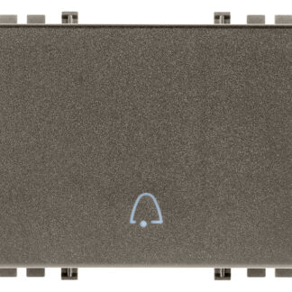 VIW19023.C.M Tasto 3M simbolo campanello Metal