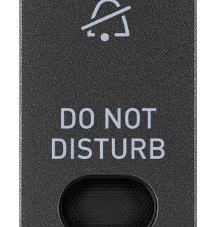 VIW19026.DND Tasto 1M con diffusore simb. DND grigio