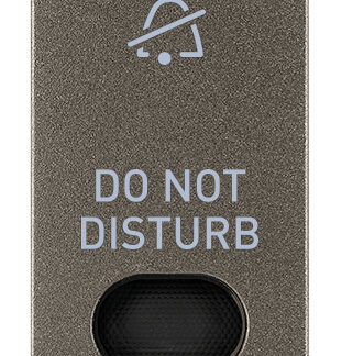 VIW19026.DND.M Tasto 1M con diffusore simb. DND Metal