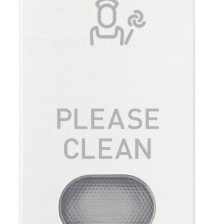 VIW19026.PLS.B Tasto 1M con diffusore simb. PLS bianco