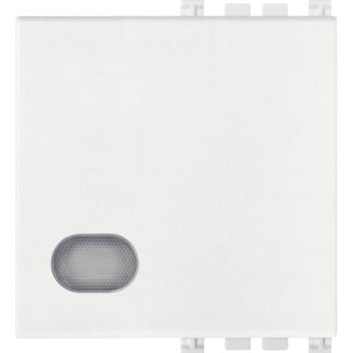 VIW19027.B Tasto 2M con diffusore bianco