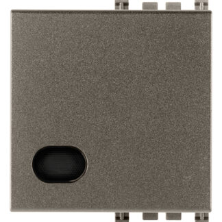 VIW19027.M Tasto 2M con diffusore Metal