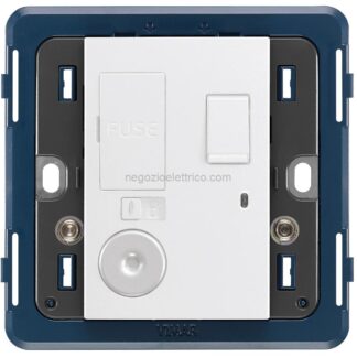 VIW19049.L.B Unit di connessione 13A int+spia bianco