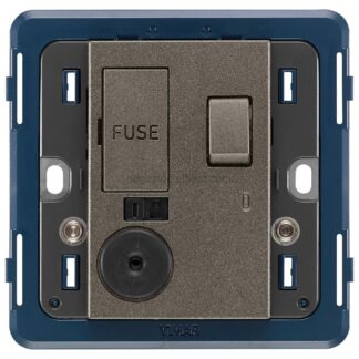 VIW19049.L.M Unit di connessione 13A int+spia Metal