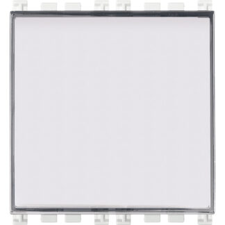 VIW19050.B Pulsante targhetta 1P NO 10A bianco