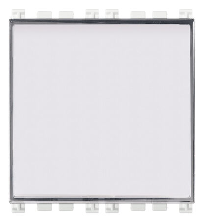 VIW19050.B Pulsante targhetta 1P NO 10A bianco