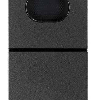 VIW19068 Pulsante 1P NO 10A con spia grigio