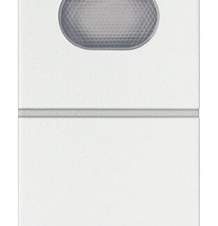 VIW19068.B Pulsante 1P NO 10A con spia bianco
