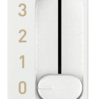 VIW19095.B Commutatore a slitta 1P 6(2)A bianco