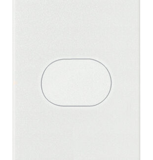 VIW19131.0.B Tasto 1M personalizzabile assiale bianco