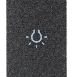 VIW19131.L Tasto 1M simbolo luce assiale grigio