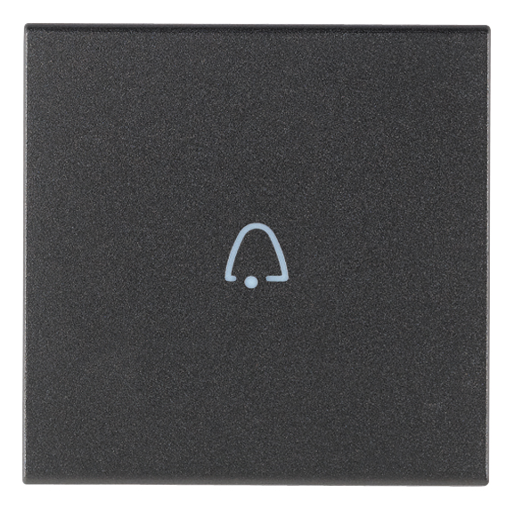 VIW19132.C Tasto 2M simb. campanello assiale grigio