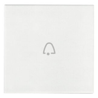VIW19132.C.B Tasto 2M simb. campanello assiale bianco