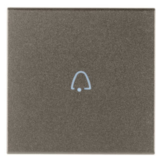 VIW19132.C.M Tasto 2M simb. campanello assiale Metal