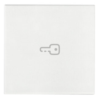 VIW19132.P.B Tasto 2M simbolo chiave assiale bianco