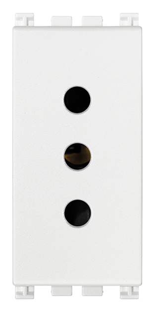 VIW19201.B Presa 2P+T 10A P11 bianco