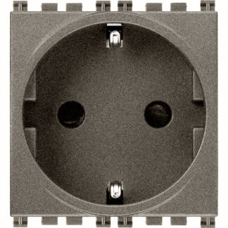 VIW19208.M Presa SICURY 2P+T 16A tedesco Metal