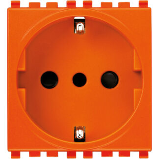 VIW19209.A Presa 2P+T 16A P30 arancione