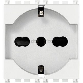 VIW19210.AB.B Presa 2P+T 16A universale antibat.bianco