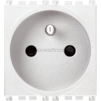 VIW19212.AB.B Presa SICURY 2P+T 16A FR antibat. bianco