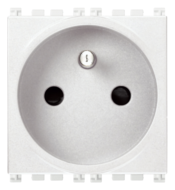 VIW19212.B Presa SICURY 2P+T 16A francese bianco