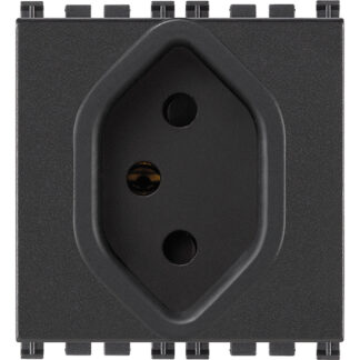 VIW19226 Presa SICURY 2P+T 10A svizzero 13 grigio