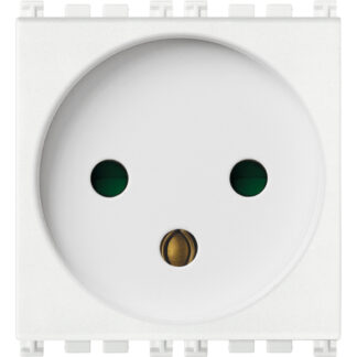 VIW19240.B Presa SICURY 2P+T 16A israeliano bianco