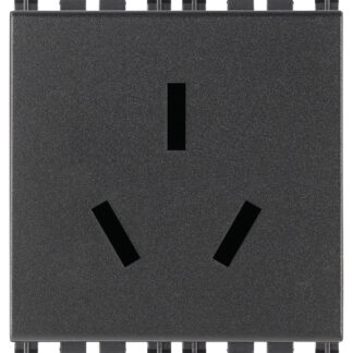 VIW19254 Presa SICURY 2P+T 16A cinese grigio