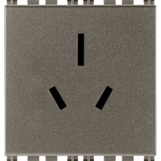 VIW19262.M Presa SICURY 2P+T 15A Australia Metal