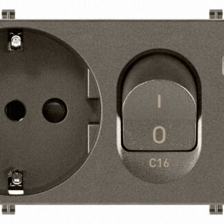 VIW19286.M Presa 2P+T 16A P30 intb+MTDiff C16 Metal