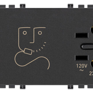 VIW19290 Presa per rasoio 230V grigio