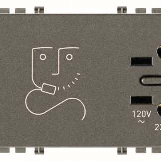 VIW19290.M Presa per rasoio 230V Metal