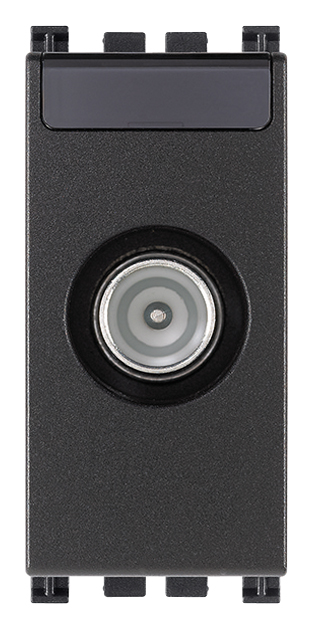 VIW19300.10 Presa TV-RD-SAT passante grigio