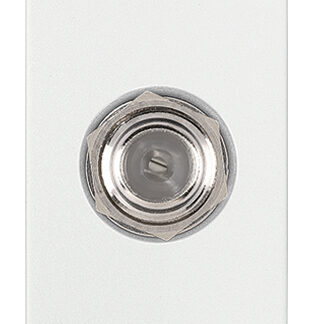 VIW19318.B Presa coassiale tipo F femmina bianco