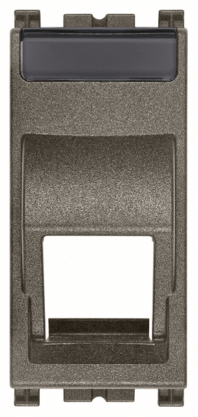 VIW19343.K.M Adattatore RJ45 inclinato Metal