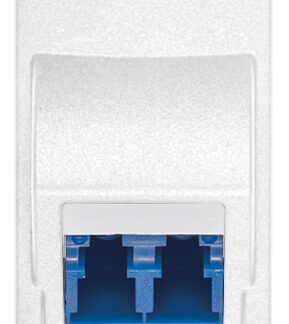 VIW19350.LC.B Presa ottica mono 9/125 LC bianco