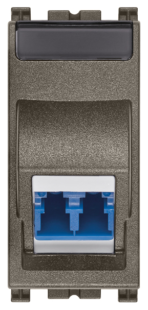 VIW19350.LC.M Presa ottica mono 9/125 LC Metal