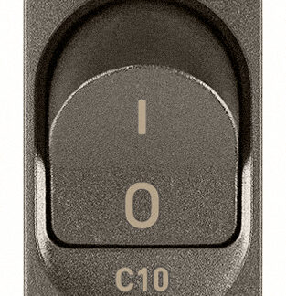 VIW19405.10.M Interruttore MT 1P+N C10 120-230V Metal