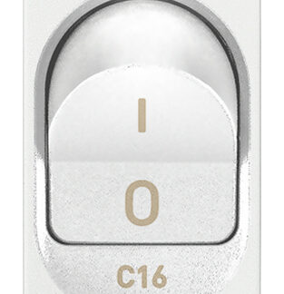 VIW19405.16.B Interruttore MT 1P+N C16 120-230V bianco