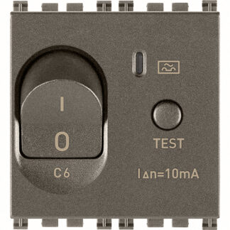 VIW19411.06.M Interruttore MTDiff. 1P+N C6 10mA Metal