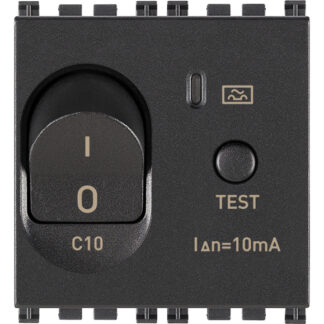 VIW19411.10 Interruttore MTDiff.1P+N C10 10mA grigio