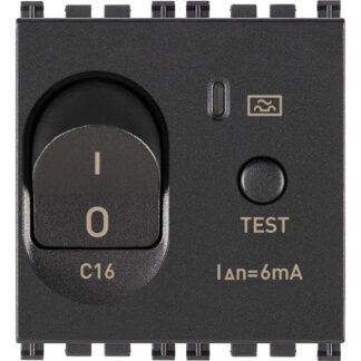 VIW19411.16.6 Interruttore MT Diff.1P+N C16 6mA grigio