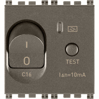 VIW19411.16.M Interruttore MTDiff. 1P+N C16 10mA Metal