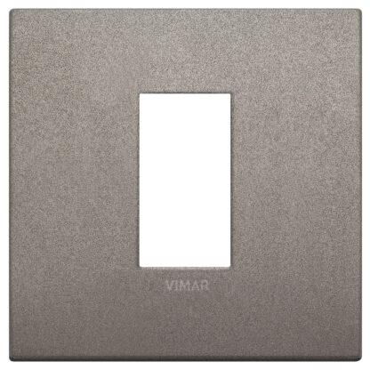 VIW19641.04 Placca Classic 1M titanio matt