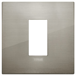 VIW19641.08 Placca Classic 1M acciaio spazzolato