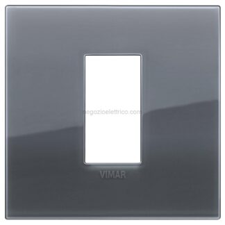 VIW19641.61 Placca Classic 1M Reflex grigio fum
